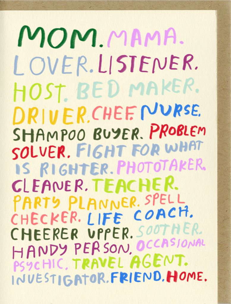 color Mom Mama Lover