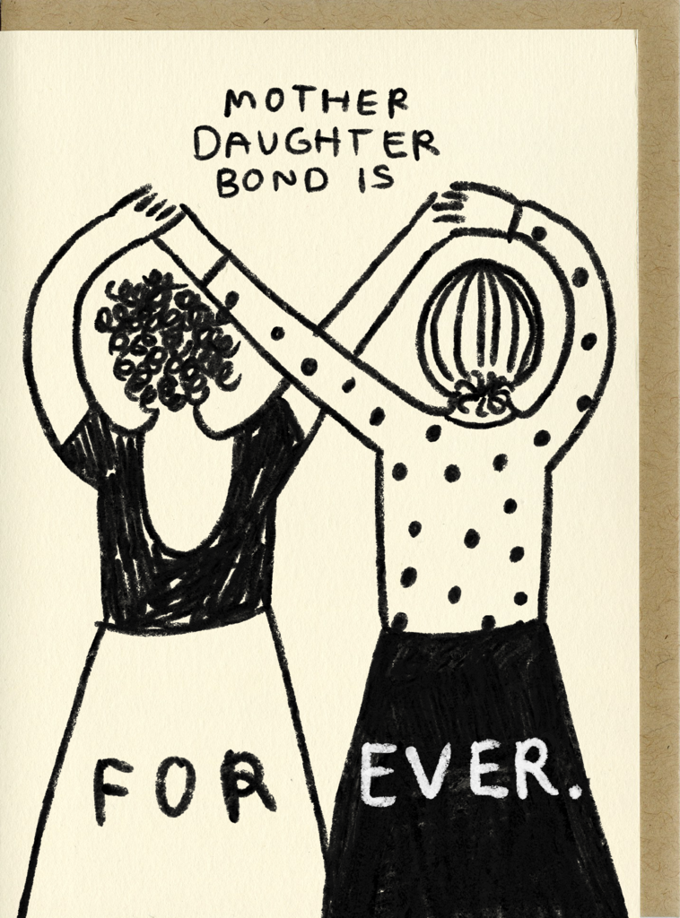 color Mother Daughter Bond