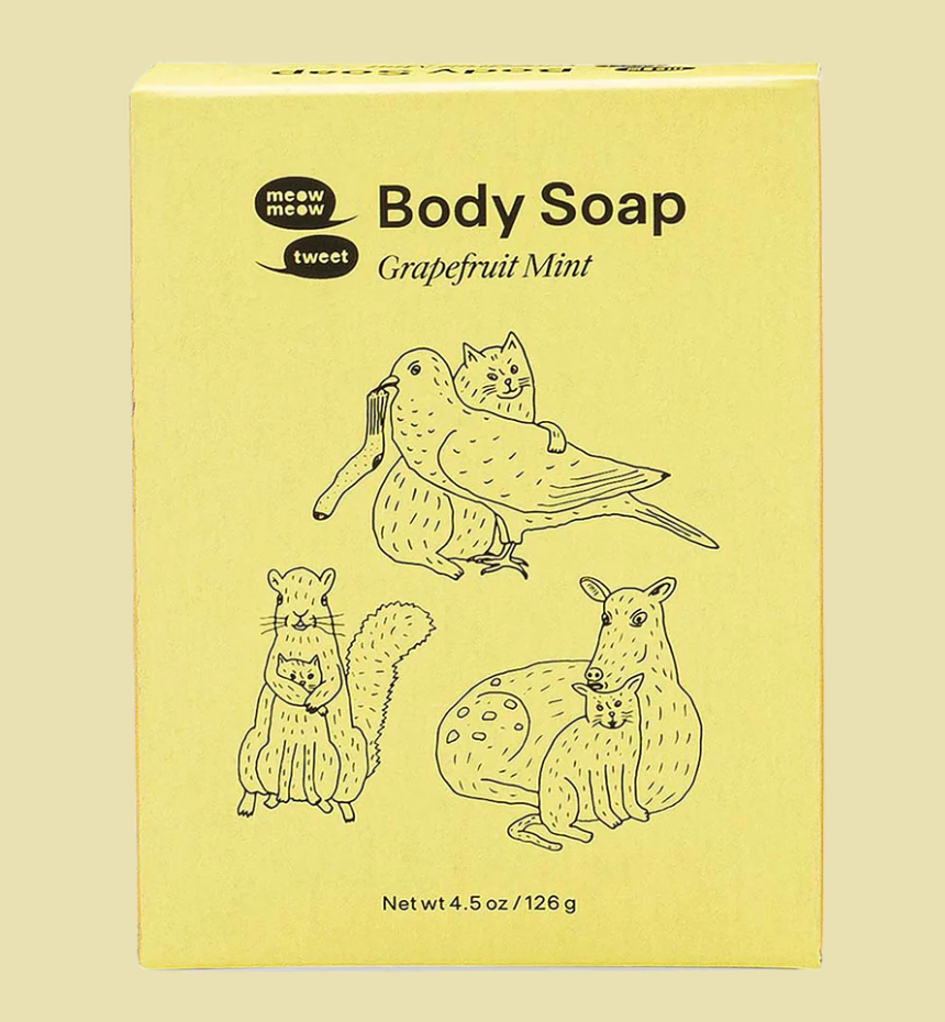 Meow Meow Tweet Body Soap